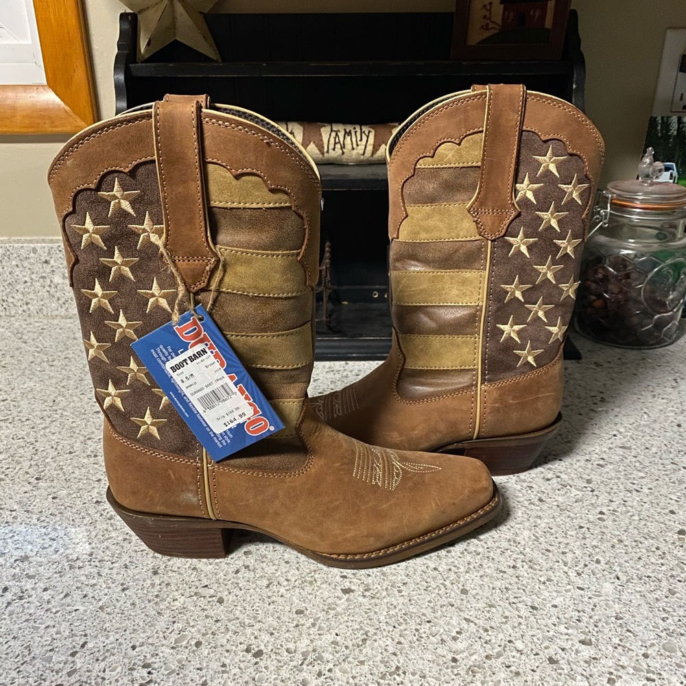 Durango American Flag Western Boots New